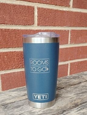 Yeti Blue tumbler